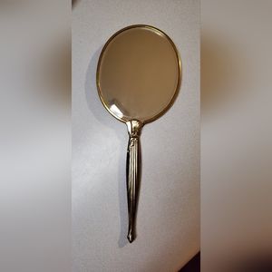 Vintage Beautiful Mid century hand mirror